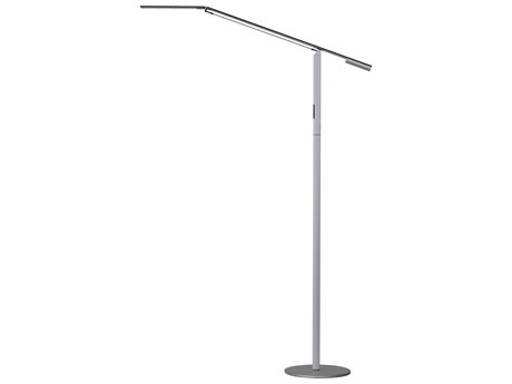 Koncept Equo LED Silver Floor Lamp