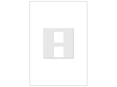Legrand Connectivity White Two-Port Keystone Frame