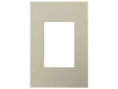 Legrand Plastics Titanium One Gang and Wall Plate