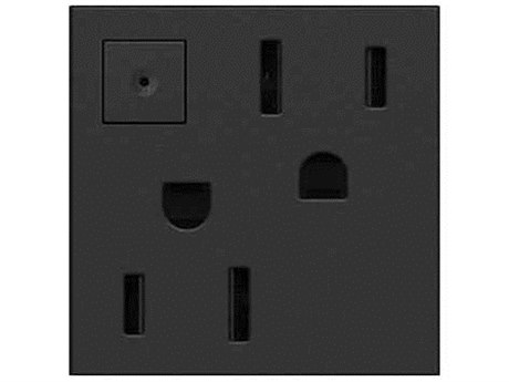 Legrand Outlets Graphite 15A Energy-Saving On/Off Outlet