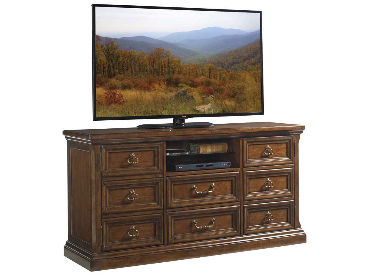 Lexington Coventry Hills Rustic Cherry TV Stand LX945907