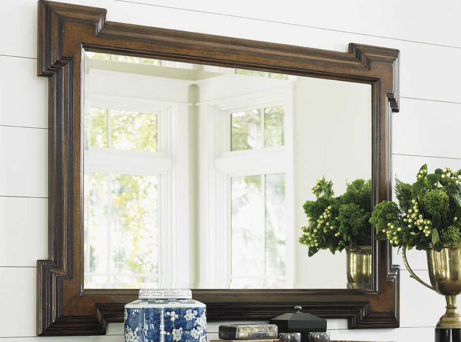 Lexington Coventry Hills Rustic Cherry Wall Mirror LX945205