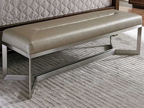Lexington Macarthur Park Iris Faux Leather Accent Bench Lx010729536c