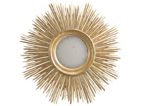 Lillian August Modern Archives Maddox Gold Maddox Wall Mirror