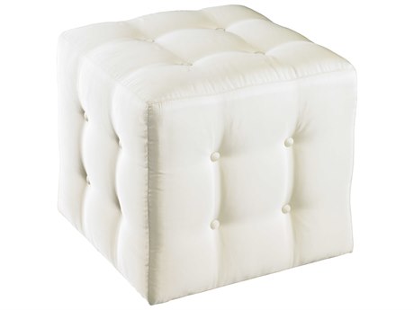 Lillian August Upholstery Kelton Upholstered Cube Ottoman