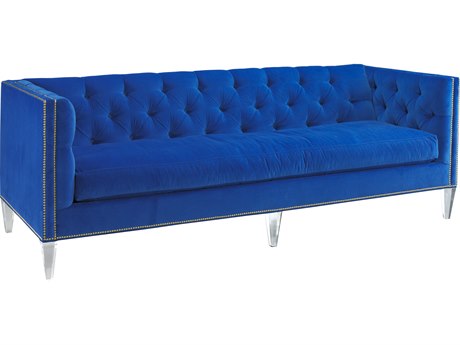Lillian August Upholstery Modern Wright Tufted Upholstered Sofa