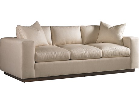 Lillian August Upholstery Sofa Couch, Lillian August Leather Sofa