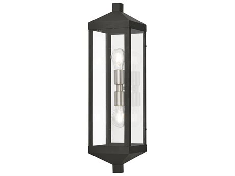 Livex Lighting Nyack 2 - Light Glass Outdoor Wall Light