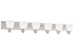 Springfield 6 Light Brushed Nickel Bath Vanity Springfield 6 Light Brushed Nickel Bath Vanity