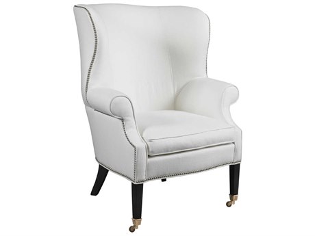 Lillian August Upholstery Preston Rolling Fabric Accent Chair