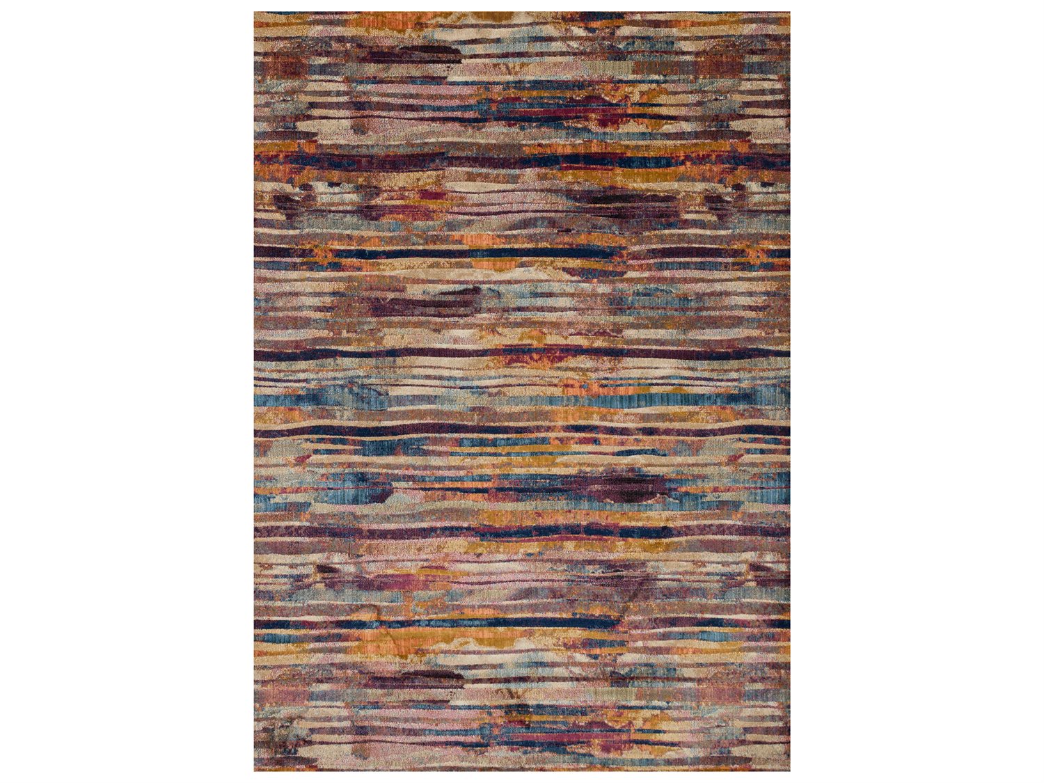 Loloi Rugs Dreamscape DM03 Raspberry / Multi Area Rug LLDREMDM03RAMLREC