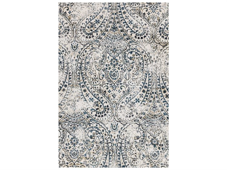 Loloi Rugs Torrance Tc 02 Ivory Indigo Area Rug