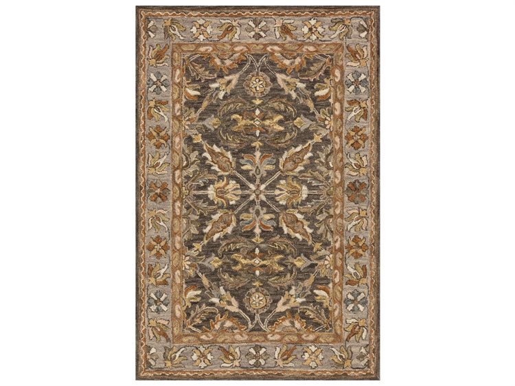 Loloi Rugs Victoria Vk 06 Rectangular Dark Taupe Grey Area Rug Loloi Rugs Victoria Vk 06 Rectangular Dark Taupe Grey Area Rug Vitrvk 06dtgy Rec