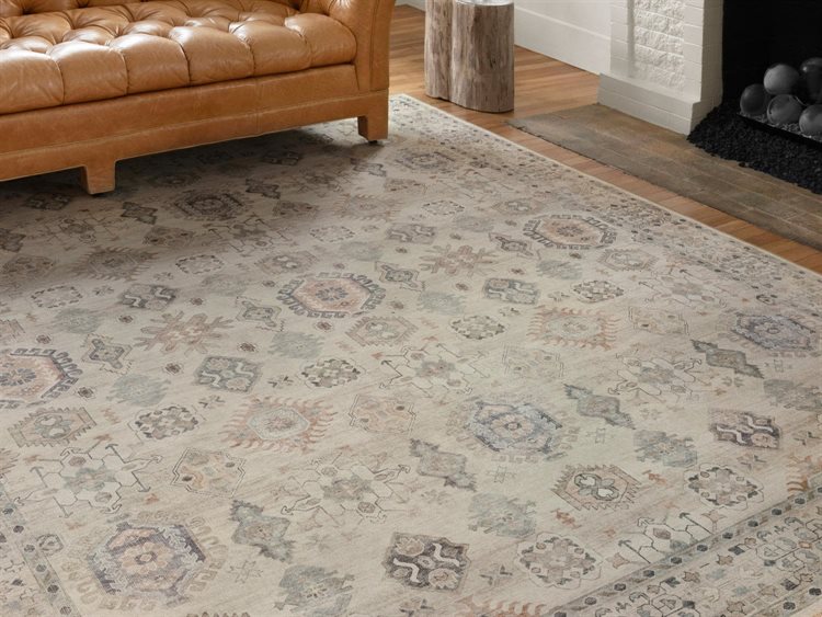 Loloi II Rugs Hathaway Bordered Area Rug LLLHATHHTH04BEML