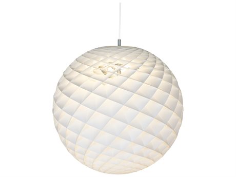 Louis Poulsen Patera 1-Light White Globe Pendant