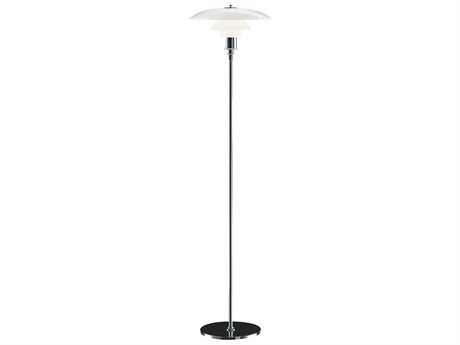 Louis Poulsen PH Chrome Floor Lamp
