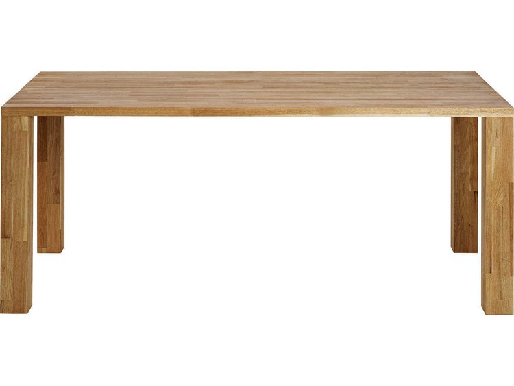Laxseries Rectangular Wood Dining Table - Thumbnail 2