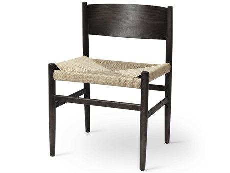 Mater Nestor Brown Side Dining Chair