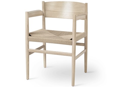 Mater Nestor Natural Arm Dining Chair