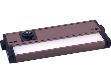 Maxim Lighting Countermax Bronze LED Geometric Under Cabinet Light