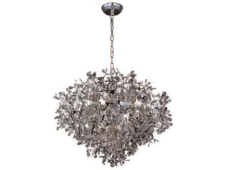 Maxim Lighting Comet 13-Light Polished Chrome Crystal Glass Pendant