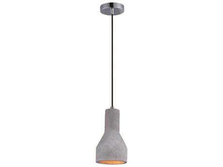 Maxim Lighting Crete 1-Light Polished Chrome LED Bell Mini Pendant