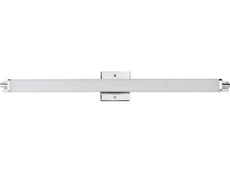 Maxim Lighting Director 1-Light Polished Chrome Glass LED Vanity Light