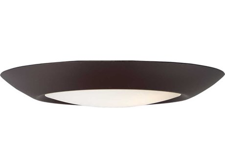 Maxim Lighting Diverse 1-Light Bronze LED Bowl Flush Mount