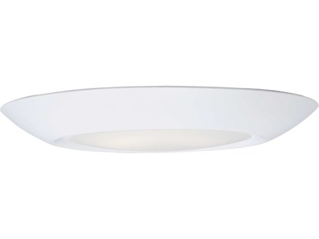Maxim Lighting Diverse 1-Light White LED Bowl Flush Mount