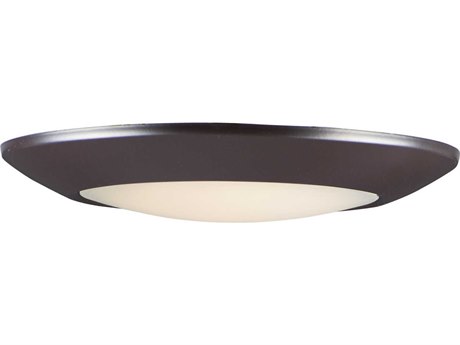 Maxim Lighting Diverse 1-Light Bronze LED Bowl Flush Mount