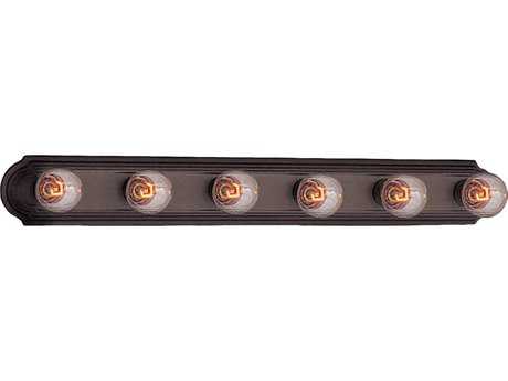 Maxim Lighting Essentials 6-Light Oil Rubbed Bronze Vanity Light