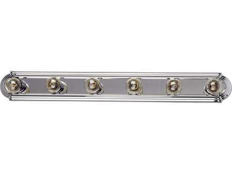 Maxim Lighting Essentials 6-Light Polished Chrome Vanity Light