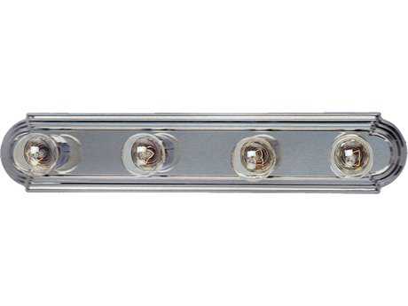 Maxim Lighting Essentials 4-Light Satin Nickel Vanity Light