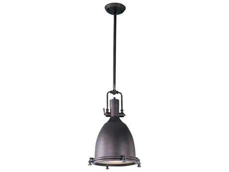 Maxim Lighting Hi-bay 1-Light Bronze Pendant