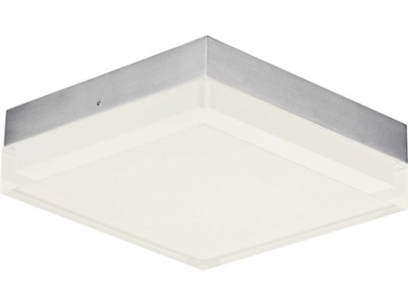 Maxim Lighting Illuminaire Ii 1-Light Satin Nickel LED Flush Mount