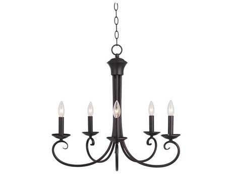 Maxim Lighting Loft 5-Light Oil Rubbed Bronze Candelabra Chandelier