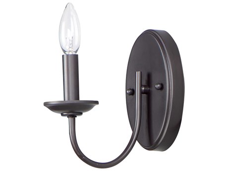 Maxim Lighting Logan 1-Light Bronze Wall Sconce