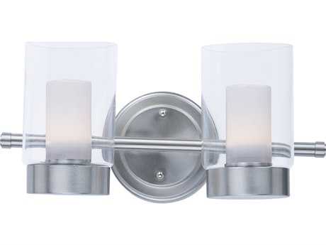 Maxim Lighting Mod Satin Nickel Glass LED Vanity Light