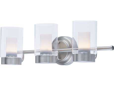 Maxim Lighting Mod Satin Nickel Glass LED Vanity Light