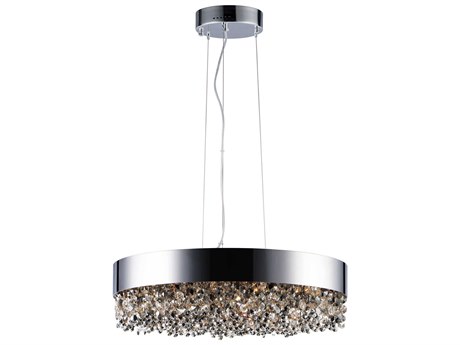 Maxim Lighting Mystic 16-Light-Light6 Polished Chrome Crystal LED Drum Pendant