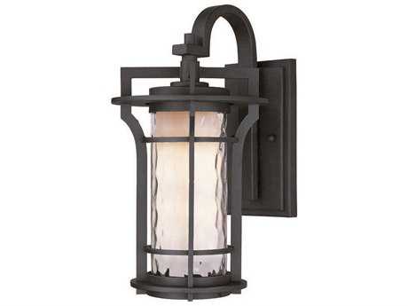 Maxim Lighting Oakville & Water Glass Incandescent Outdoor Wall Light
