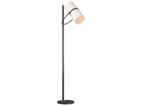 Maxim Lighting Oscar Bronze Antique Brass Floor Lamp