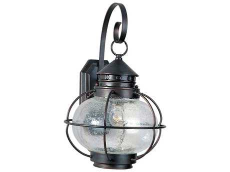 Maxim Lighting Portsmouth & Seedy Glass Outdoor Wall Light