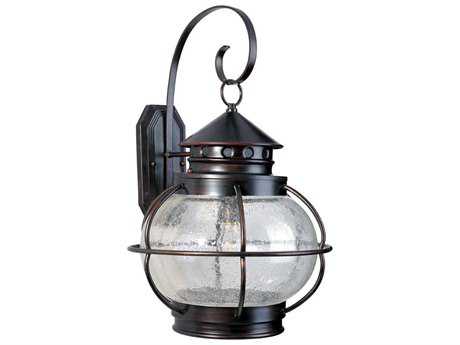 Maxim Lighting Portsmouth & Seedy Glass Outdoor Wall Light