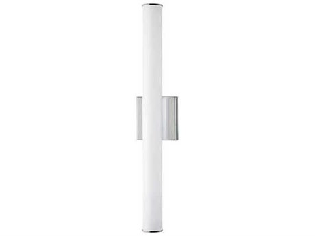 Maxim Lighting Rail 1-Light Polished Chrome Silver LED Vanity Light