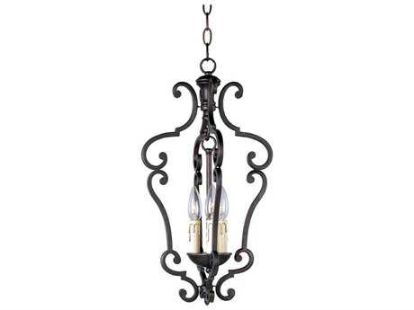 Maxim Lighting Richmond 3-Light Colonial Umber Black Pendant
