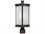 Maxim Lighting Terrace Platinum & Frosted Seedy Glass 8'' Wide Incandescent Outdoor Post Light  MX3250FSPL