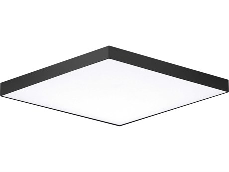 Maxim Lighting Trim 1-Light Black LED Geometric Flush Mount