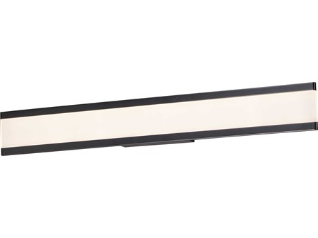 Maxim Lighting Visor 2-Light Black LED Vanity Light