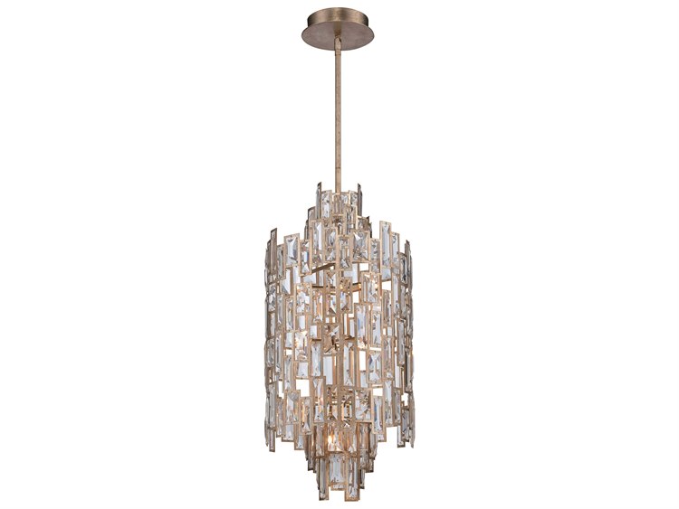 Metropolitan Bel Mondo 10-Light Luxor Gold Crystal Pendant